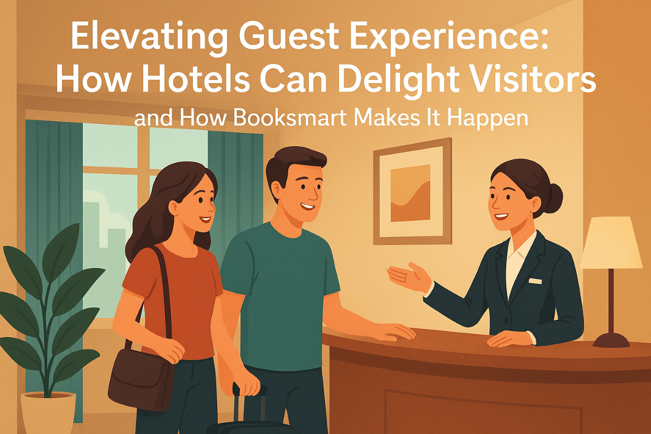 Elevating Guest Experience: How Hotels Can Delight Visitors and How Booksmart Makes It Happen
