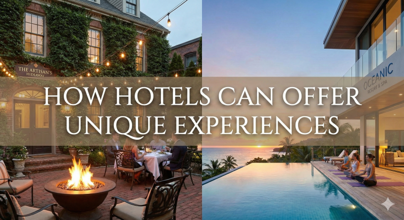 How Hotels Can Offer Unique Experiences