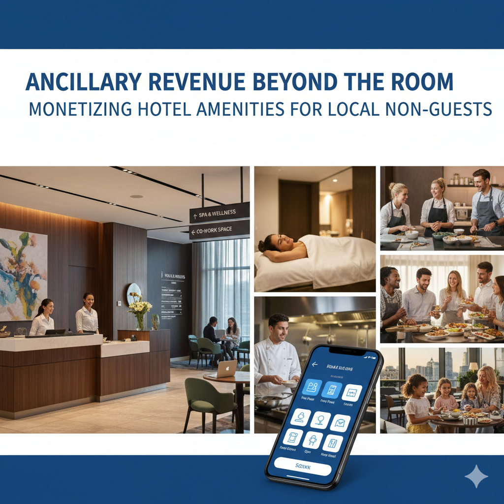 Ancillary Revenue Beyond the Room: Monetizing Hotel Amenities for Local Non-Guests