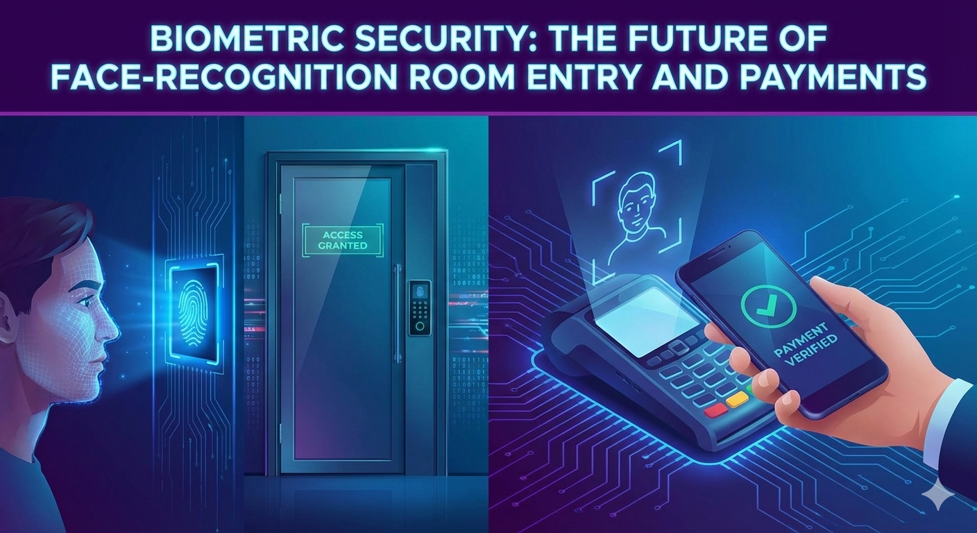 Biometric Security: The Future of Face-Recognition Room Entry and Payments