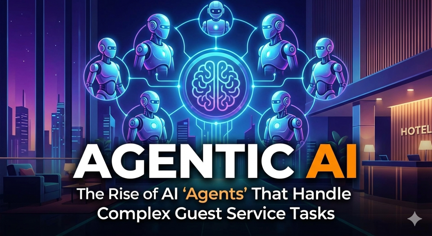 Agentic AI: The Rise of AI “Agents” That Handle Complex Guest Service Tasks