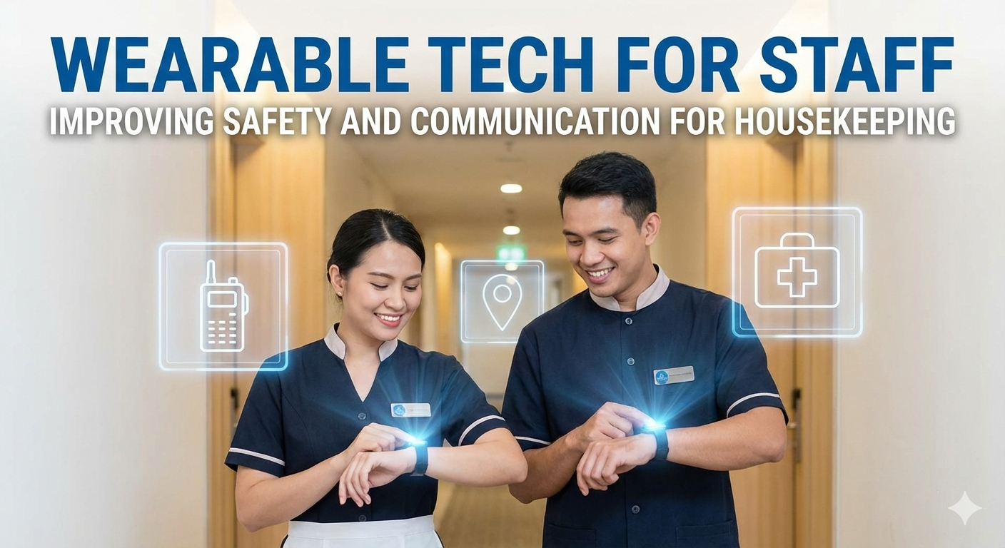 Wearable Tech for Staff: Improving Safety and Communication for Housekeeping