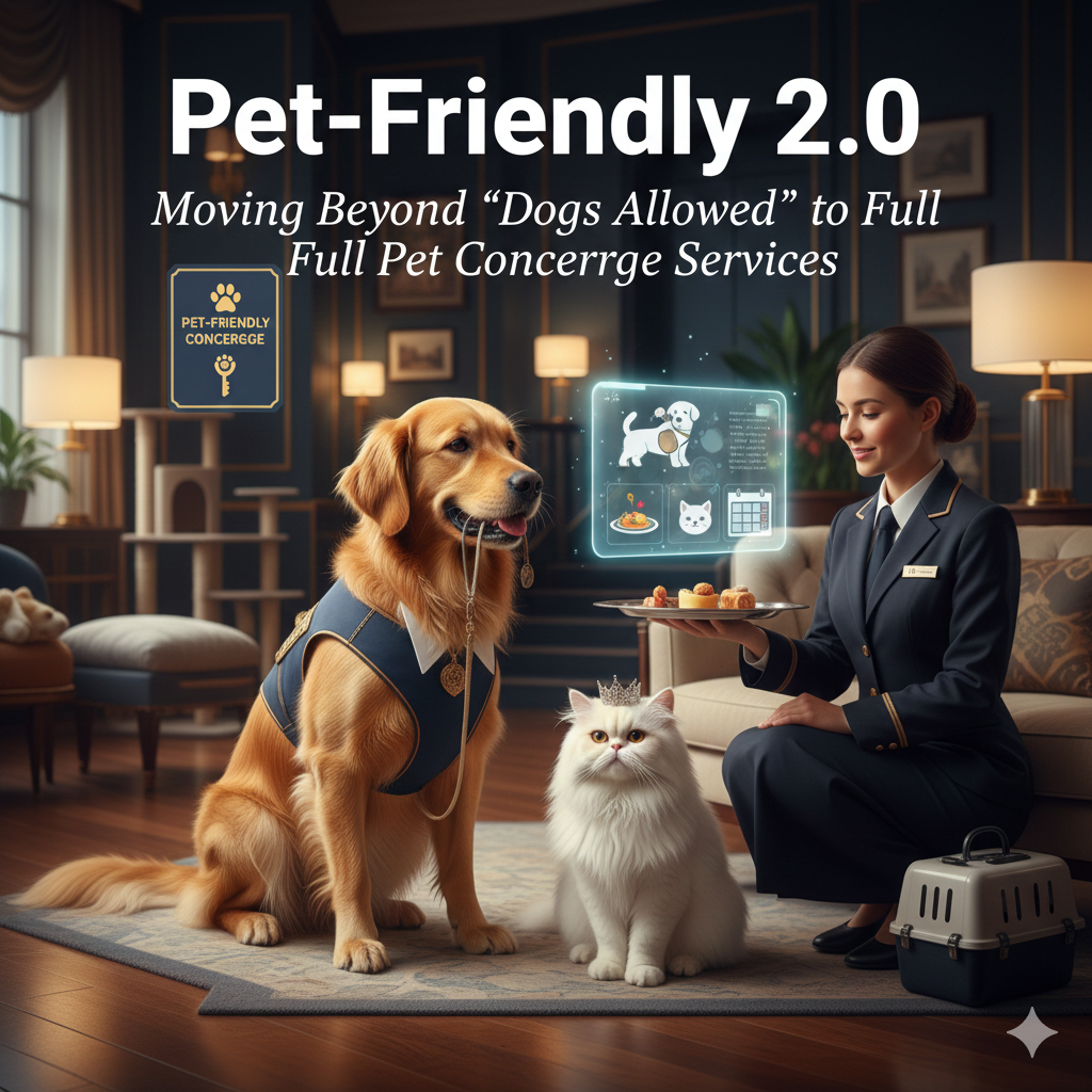Pet-Friendly 2.0: Moving Beyond “Dogs Allowed” to Full Pet Concierge Services