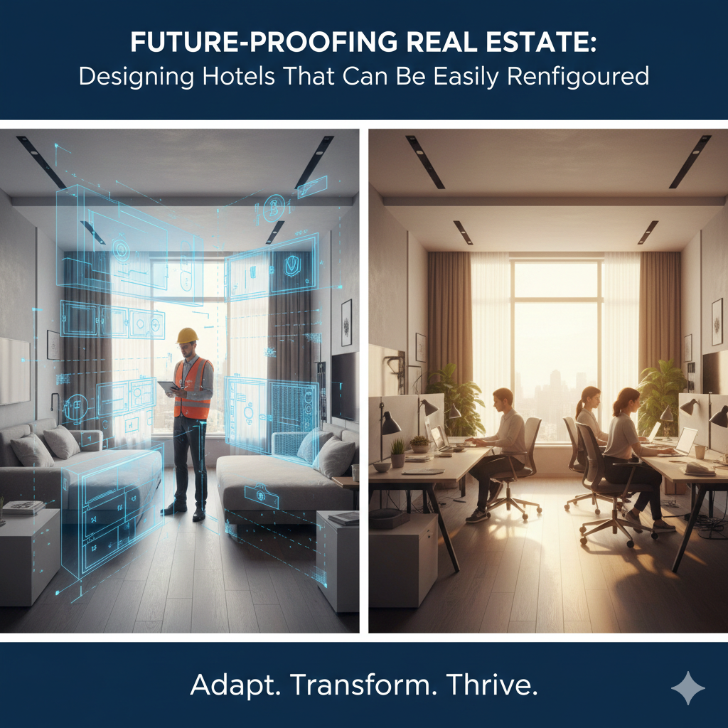 Future-Proofing Real Estate: Designing Hotels That Can Be Easily Reconfigured