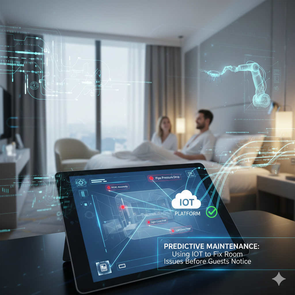 Predictive Maintenance: Using IoT to Fix Room Issues Before Guests Notice