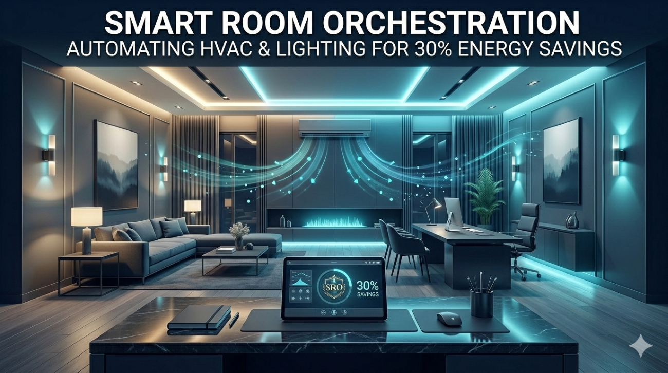 Smart Room Orchestration: Automating HVAC and Lighting for 30% Energy Savings