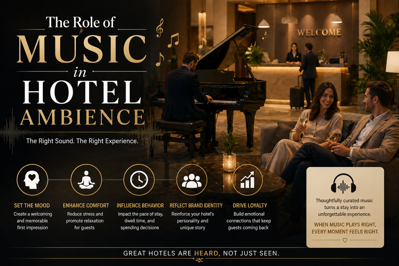 The Role of Music in Hotel Ambience