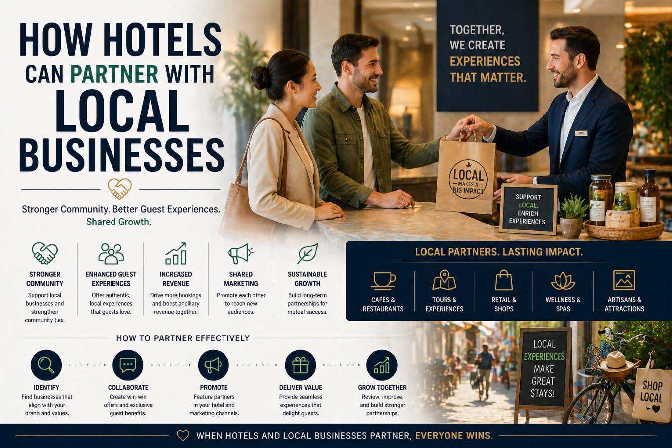 How Hotels Can Partner with Local Businesses