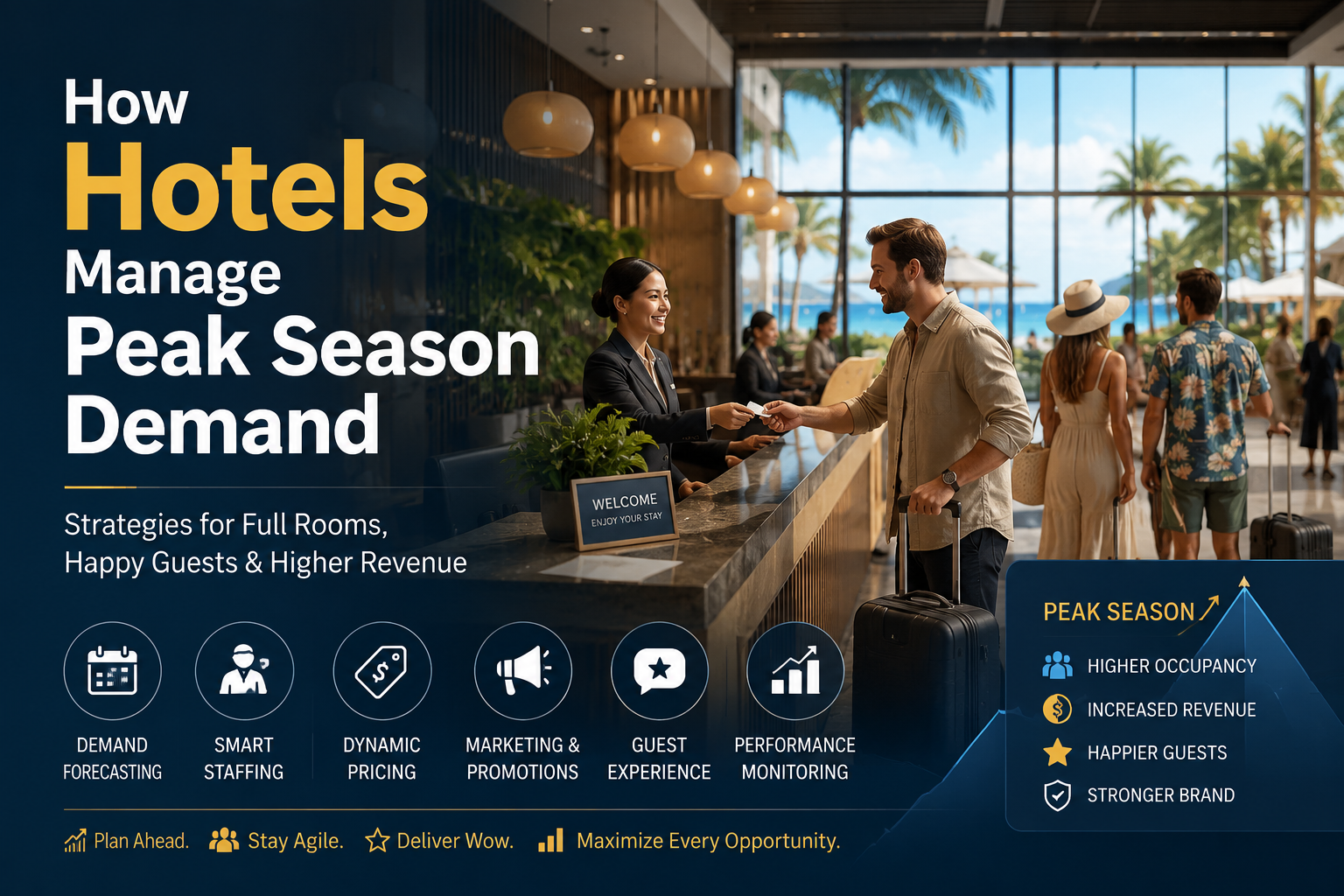 How Hotels Manage Peak Season Demand