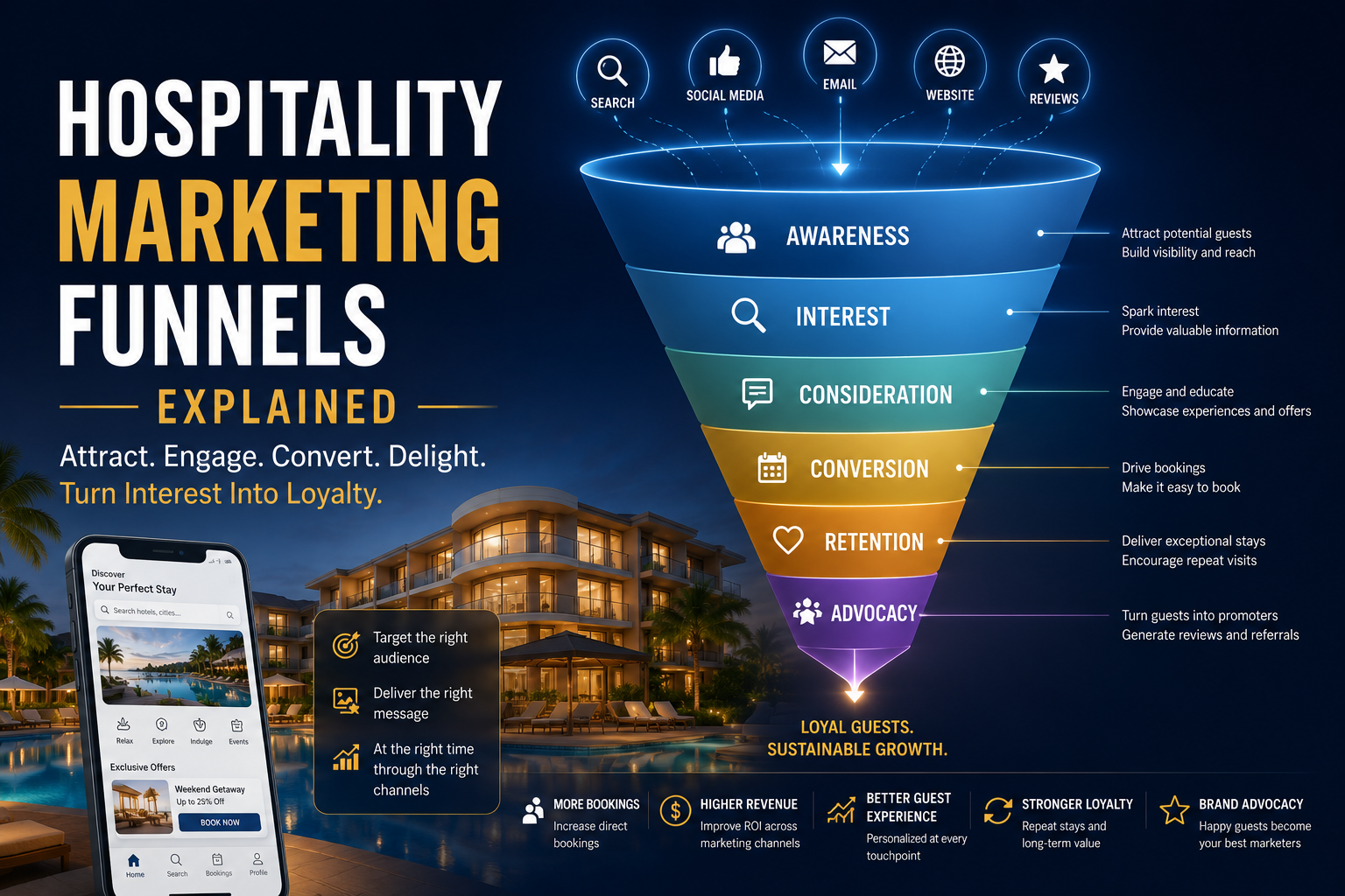 Hospitality Marketing Funnels Explained