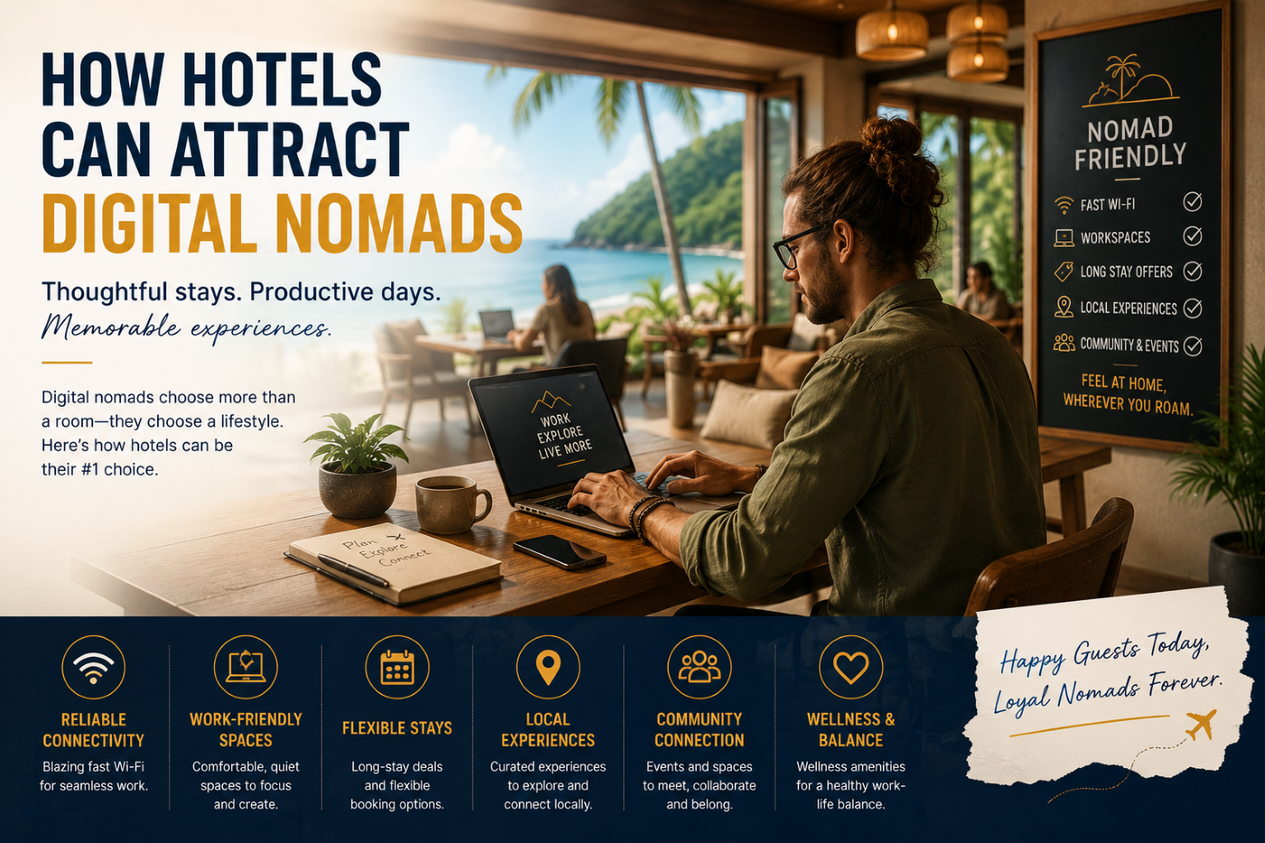 How Hotels Can Attract Digital Nomads