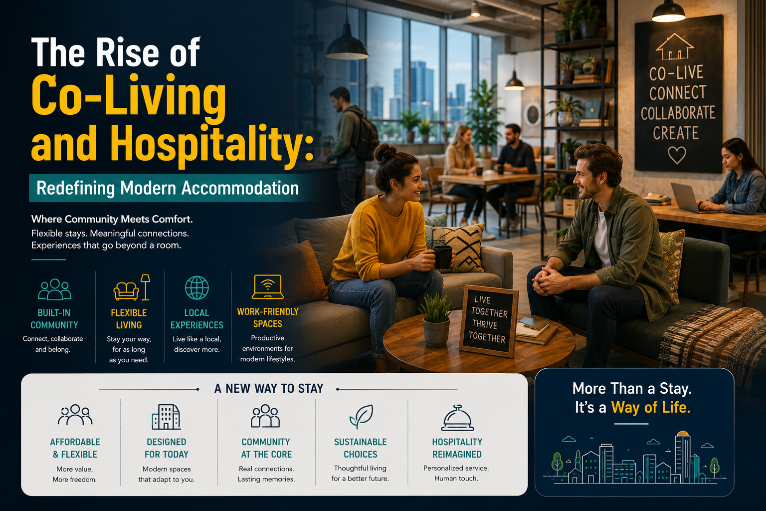 The Rise of Co-Living and Hospitality