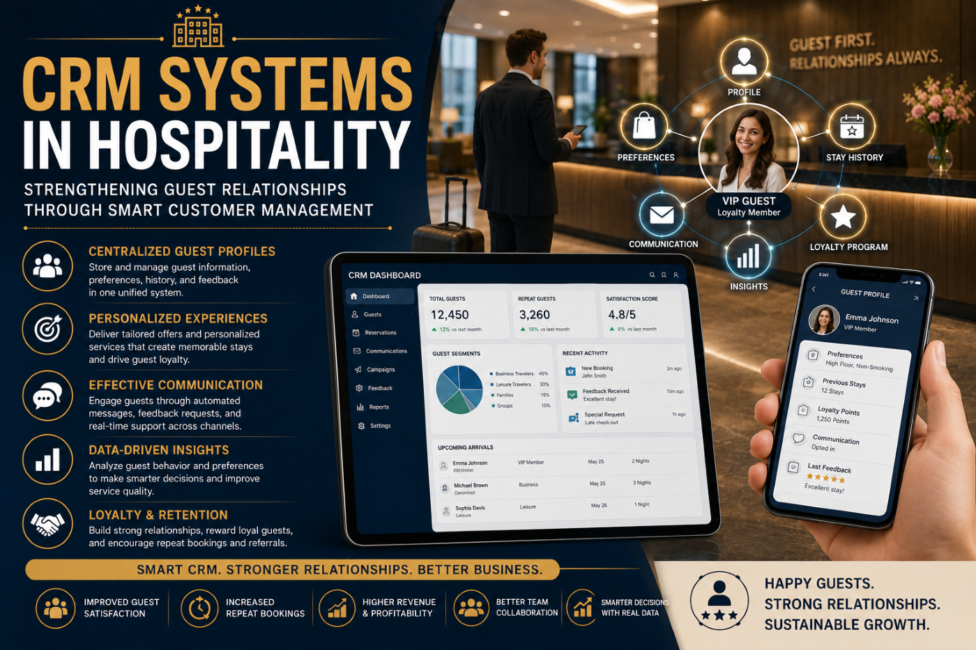 CRM Systems in Hospitality: Strengthening Guest Relationships Through Smart Customer Management