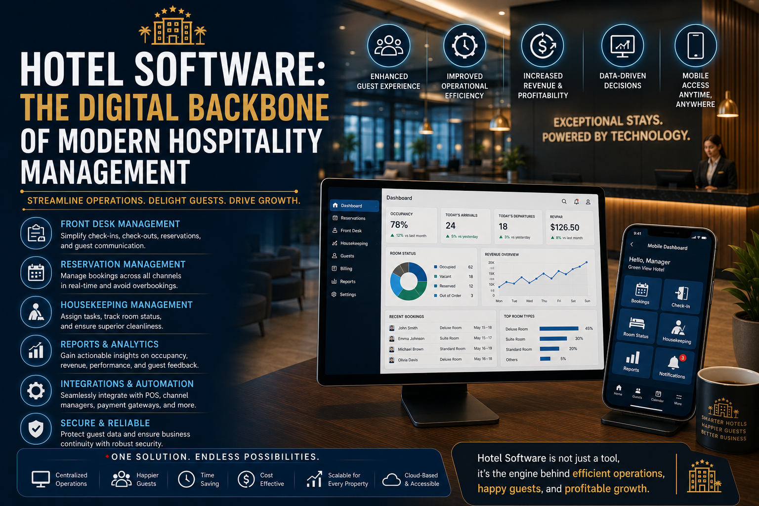 Hotel Software: The Digital Backbone of Modern Hospitality Management
