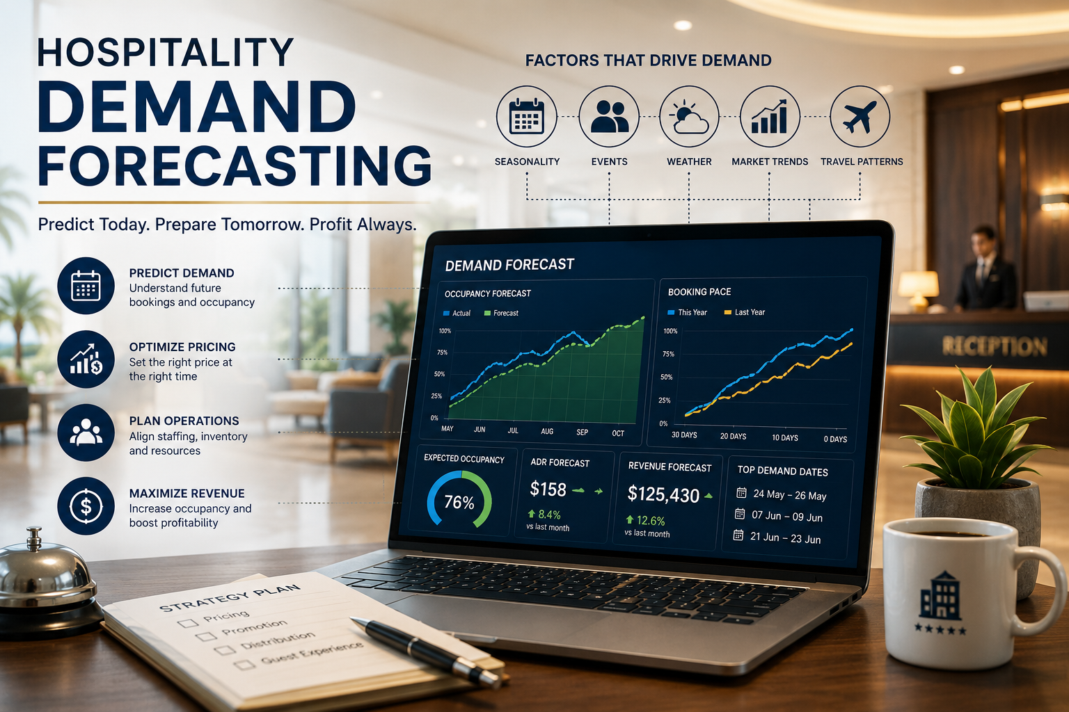Hospitality Demand Forecasting: How Hotels Can Predict Demand and Improve Revenue