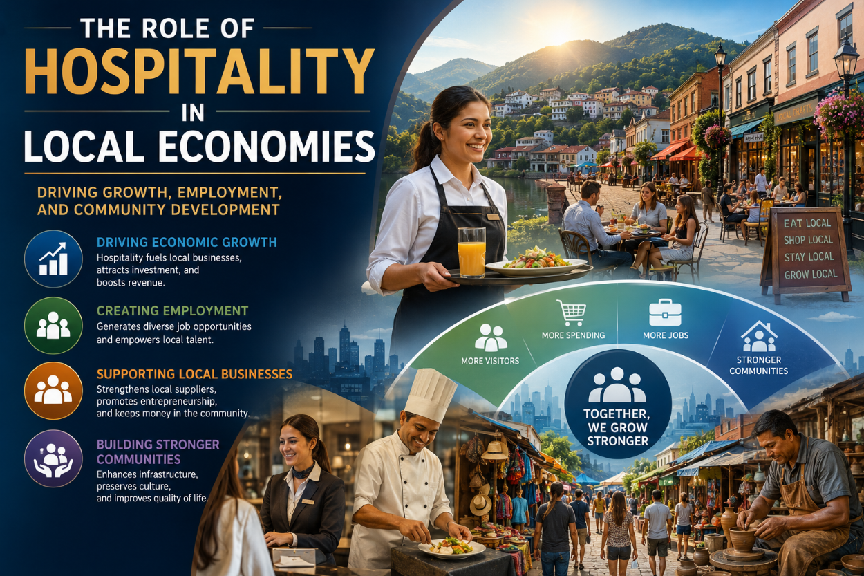 The Role of Hospitality in Local Economies: Driving Growth, Employment, and Community Development