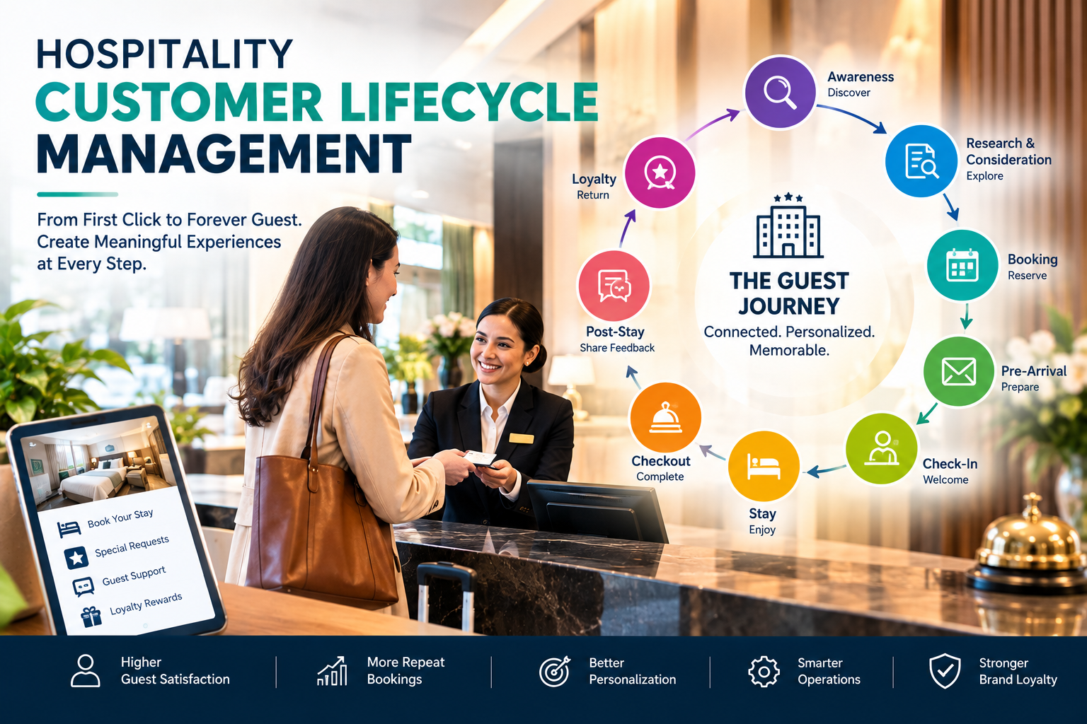 Hospitality Customer Lifecycle Management: Building Stronger Guest Relationships at Every Stage