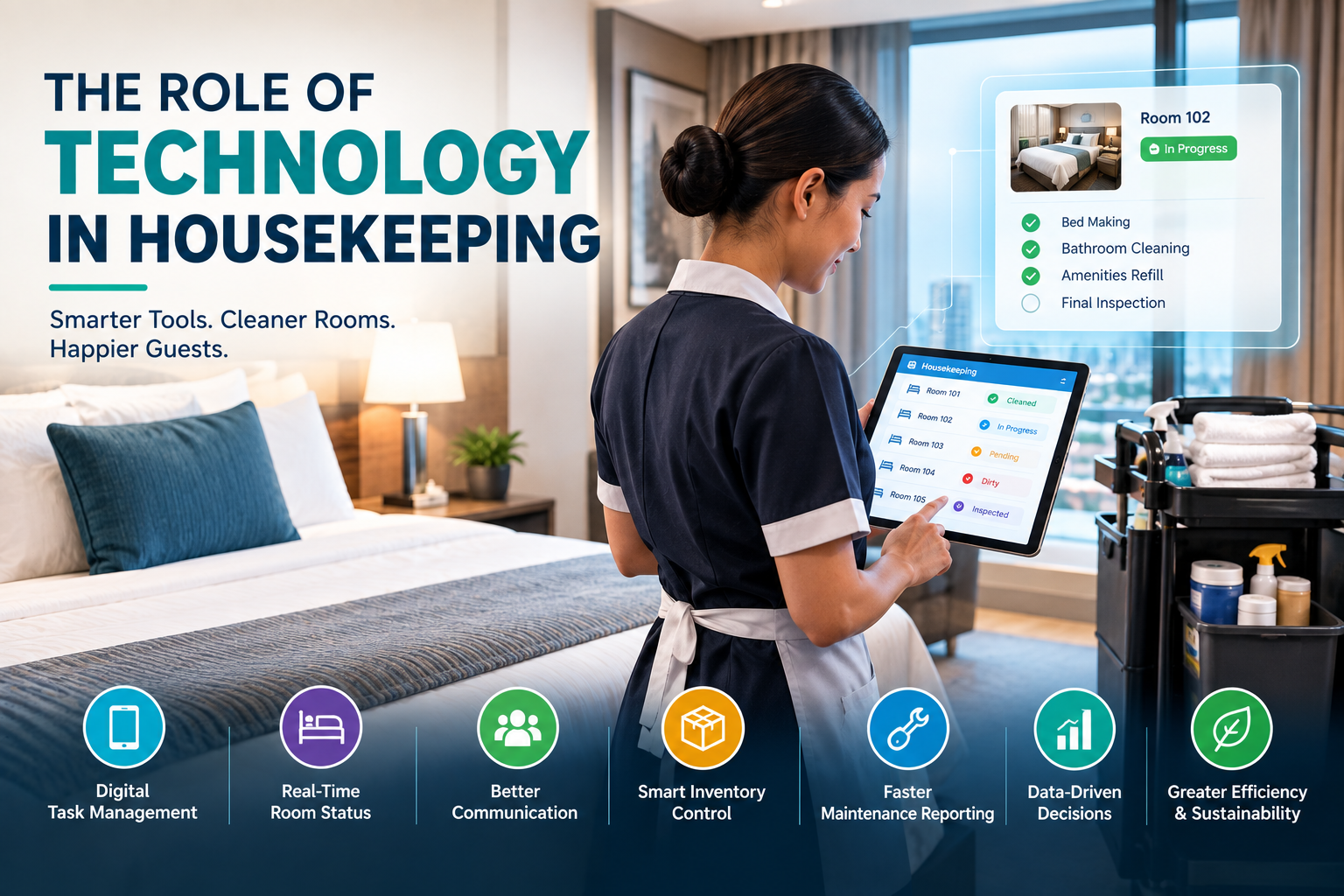 The Role of Technology in Housekeeping: How Hotels Are Transforming Room Operations