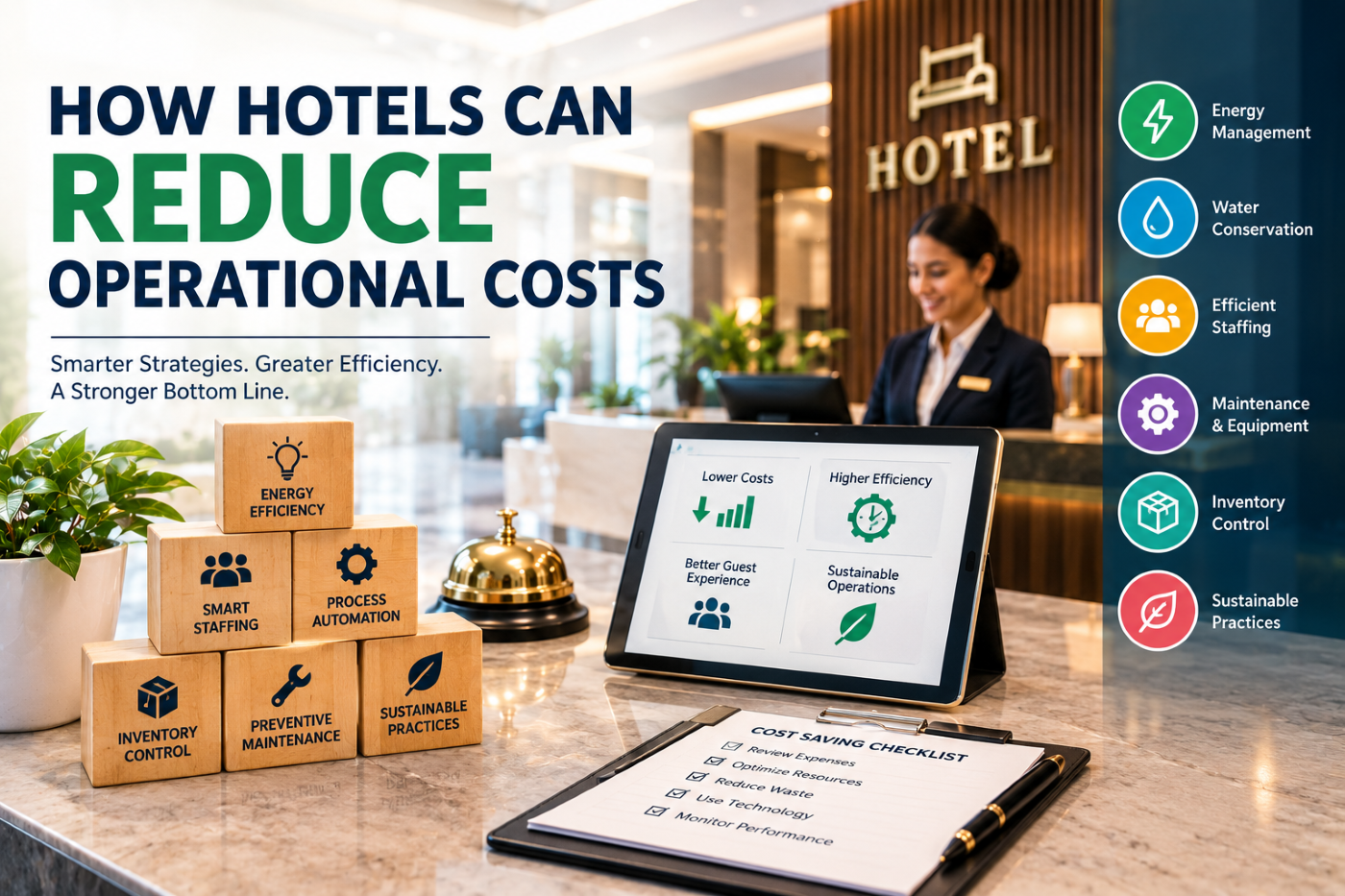 How Hotels Can Reduce Operational Costs: Practical Strategies for More Efficient Hotel Management
