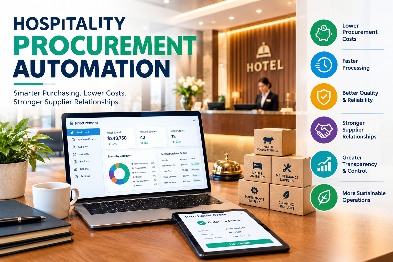Hospitality Procurement Automation: Transforming Hotel Purchasing for Greater Efficiency