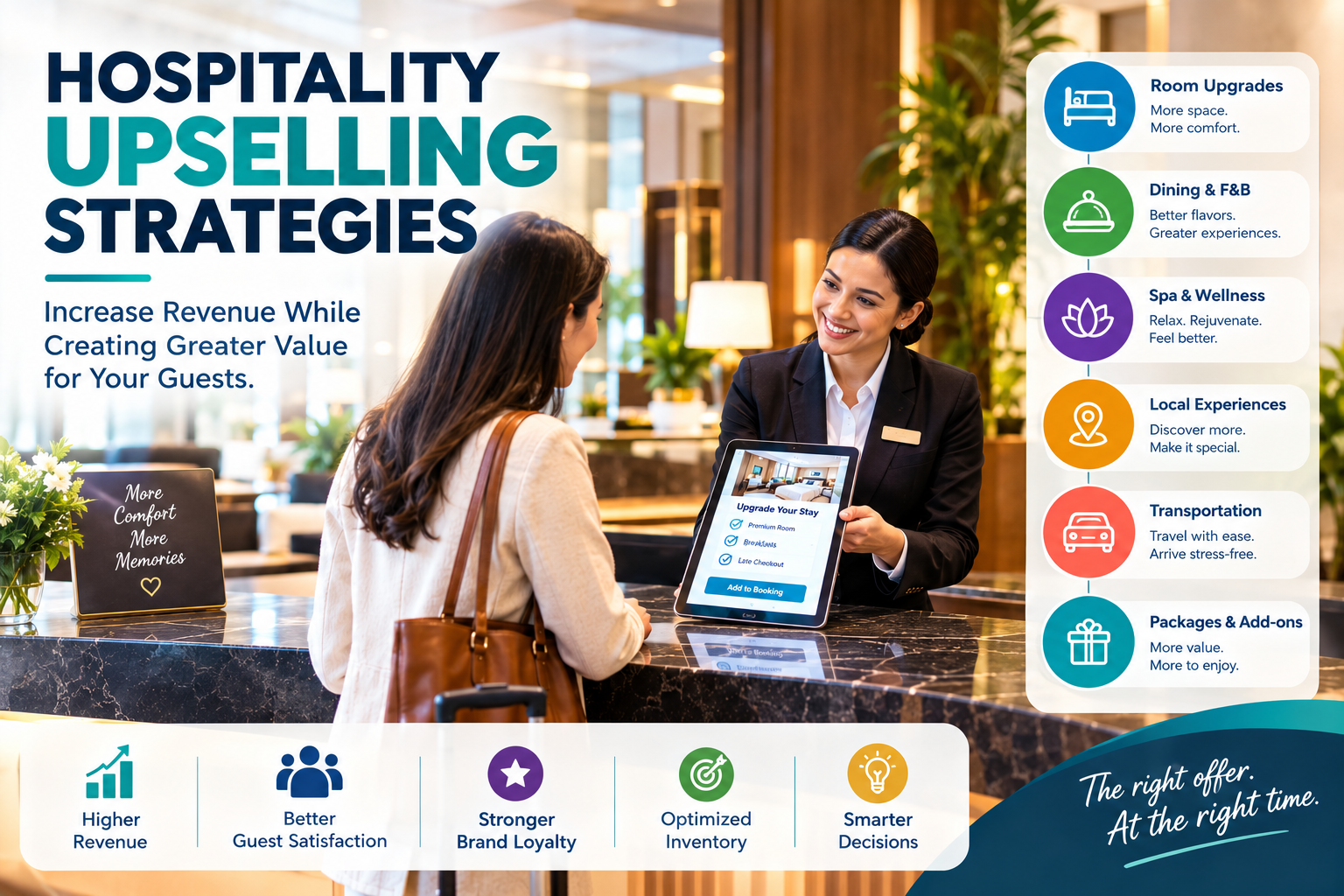 Hospitality Upselling Strategies: How Hotels Can Increase Revenue While Improving Guest Experiences
