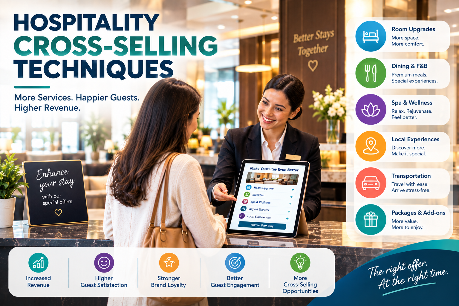 Hospitality Cross-Selling Techniques: How Hotels Can Increase Revenue and Enhance Guest Experiences