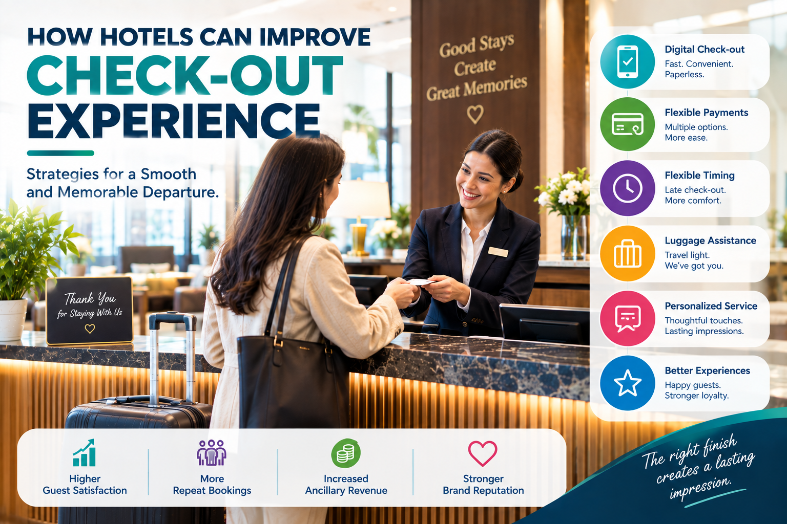 How Hotels Can Improve Check-Out Experience: Strategies for a Smooth and Memorable Departure
